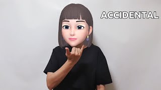 American Sign Language (ASL) Lesson: Opposite Adjectives | Accidental - Intentional