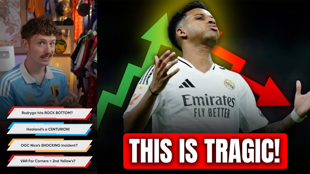 Rodrygo’s fall off is CRAZY! Haaland’s a CENTURION! OGC Nice’s SHOCKING Incident?