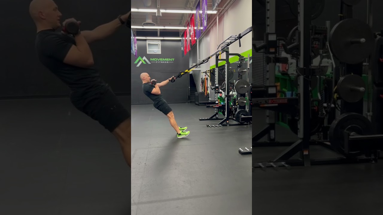 TRX ROW - 1 ARM w/ KETTLEBELL 
