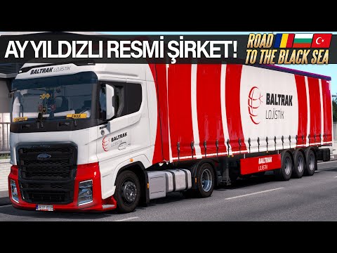 1.36'da Ay Yıldızlı BALTRAK LOJİSTİK resmi SCS şirketi! #ETS2FMAX #5