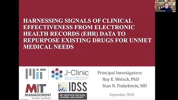 Jameel Clinic PI ’20: Harnessing Signals of Clinical Effectiveness From EHR Data