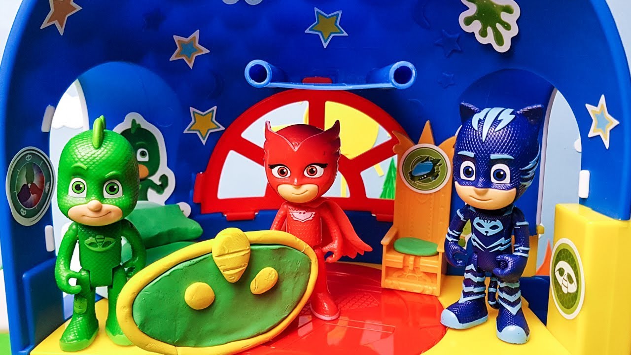 PJ Masks Geco Robot Giocattolo Con Luci E Suoni | Hasbro Hero ID | Per Bambini 3+ Anni