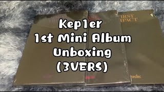 Kep1er 1ST MINI ALBUM -IMPACT UNBOXING (3 vers)