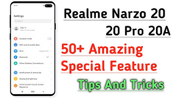Realme Narzo 20, 20 Pro, 20a 50+ Amazing Feature Special Feature, Tips And Tricks