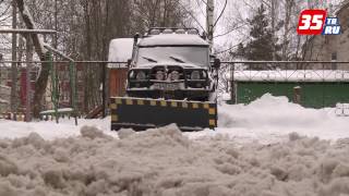 До 50 жалоб ежедневно поступает от вологжан по поводу уборки снега во дворах