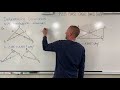 Congruence with overlapping triangles