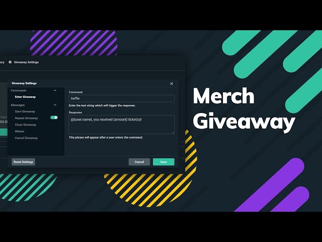 How to Run a Giveaway in Streamlabs — Cloudbot 101