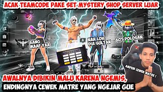 ACAK TEAMCODE PAKE SET MYSTERY SHOP SERVER LUAR AWALNYA DIBIKIN MALU SAMA BUCIN MATRE KARENA NGEMIS🥲