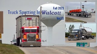 Truck Spotting in Walcott fall 2023 Vol.13