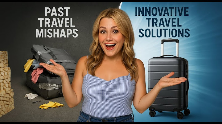 Busted Luggage to High-Tech Suitcase: Airport Travel Savior!