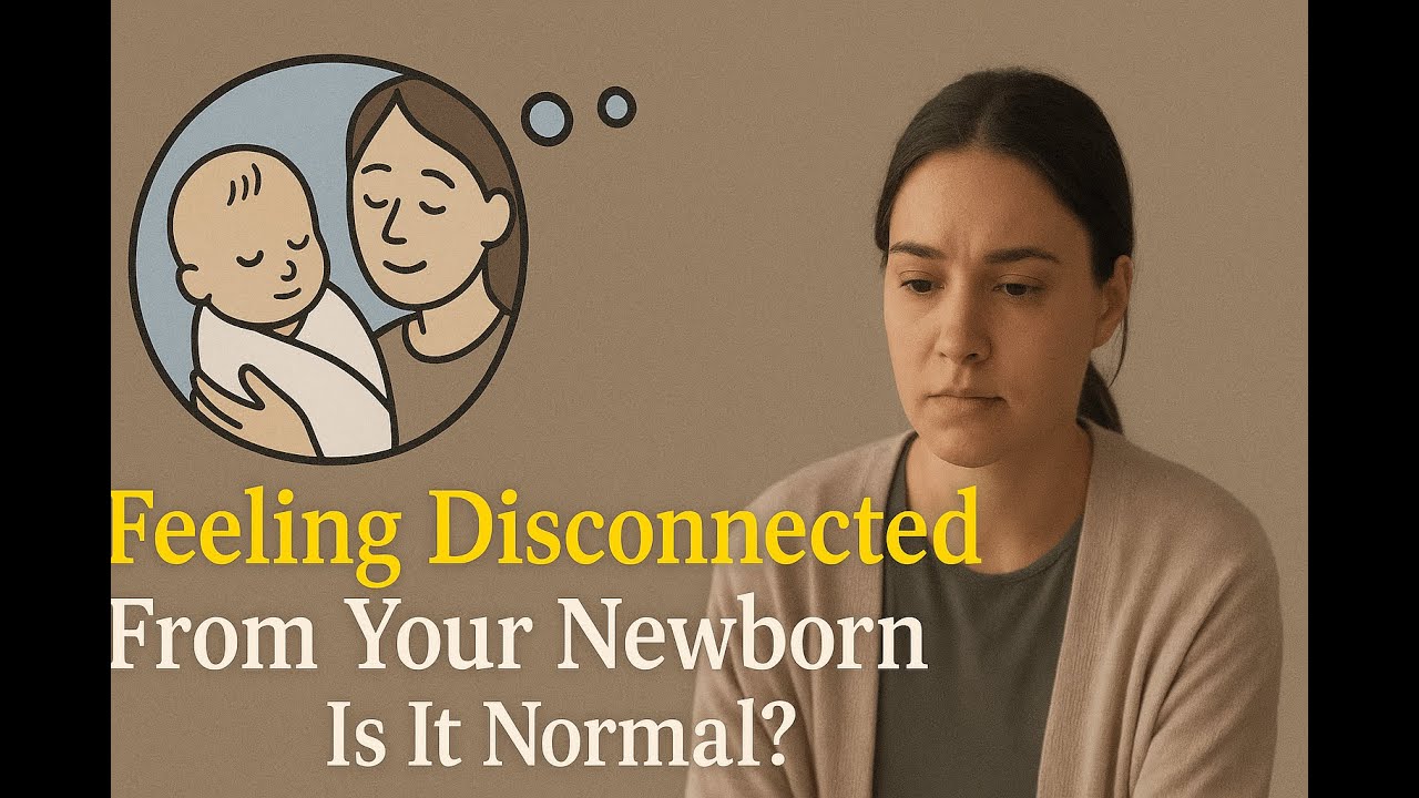 Feeling Disconnected From Your Newborn — Is It Normal ?
