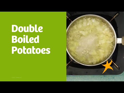 Video: How To Cook Potatoes In A Double Boiler