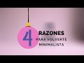 4 RAZONES PODEROSAS para INICIAR una vida MINIMALISTA  🚴‍♂️  🧘🏽‍♀️🚶🏻‍♂️