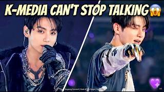 K-Media Gave Jungkook THIS Title After Goyang Concert 😱👑