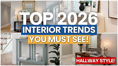 🌟2026 Interior Design Trends | Luxury Console Table Decor Ideas & Elegant Hallway Styling Tips