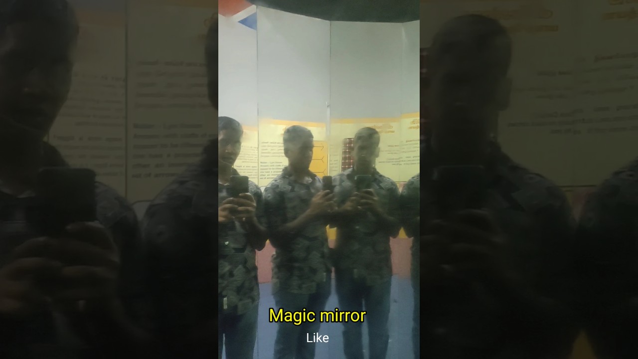 Planetarium magic mirror 