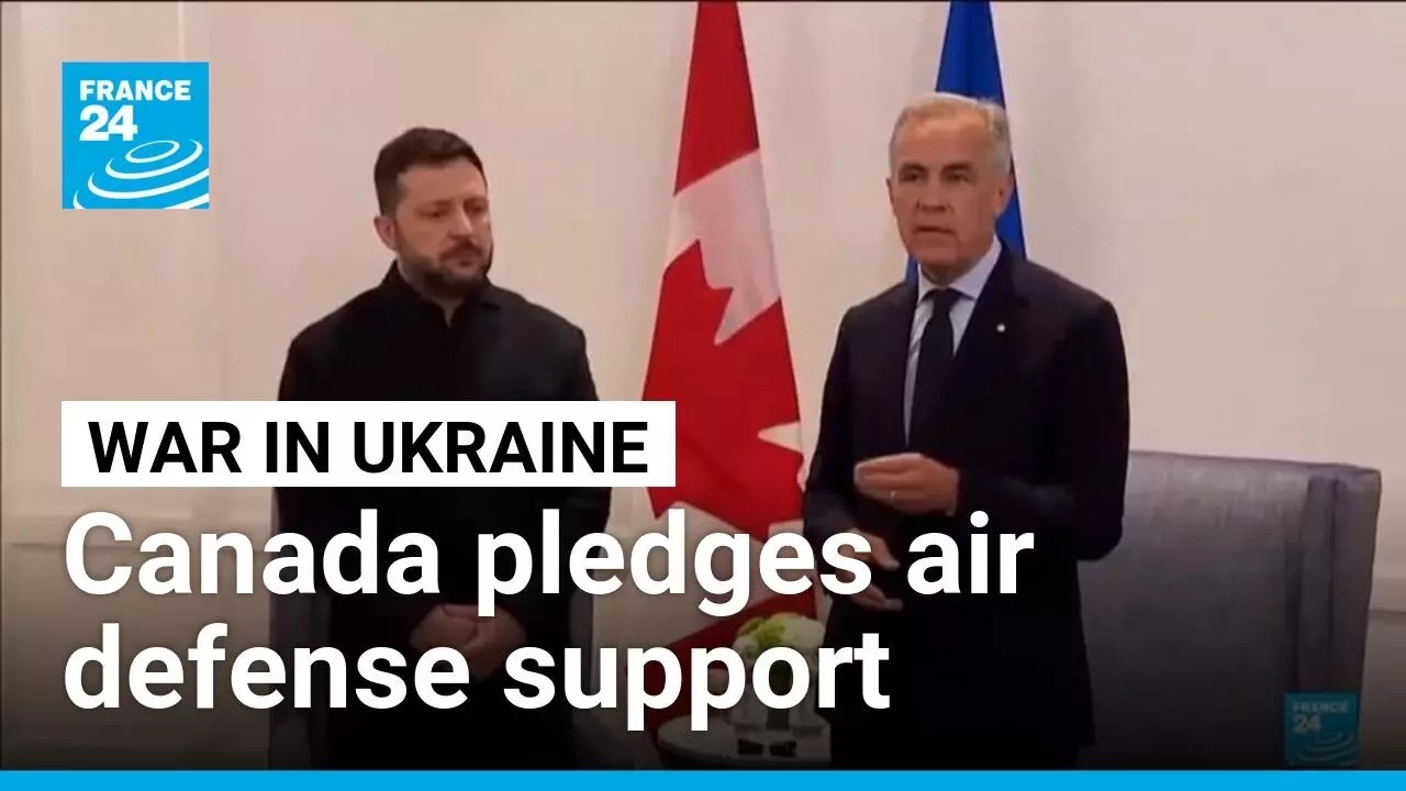 Canada pledges air defense support for Ukraine as Zelensky visits • FRANCE 24 English