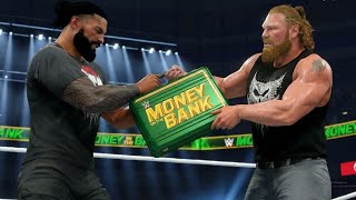 The Final Ends In A Twist Brock Lesnar Vs Roman Reigns WWE 2K25 screenshot 1