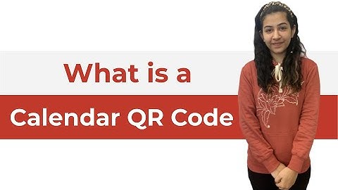 How To Create a QR Code for Your Calendar Event?
