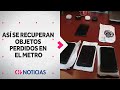 DE BILLETERAS A COMPUTADORES: Así recuperan los objetos perdidos en el Metro de Santiago