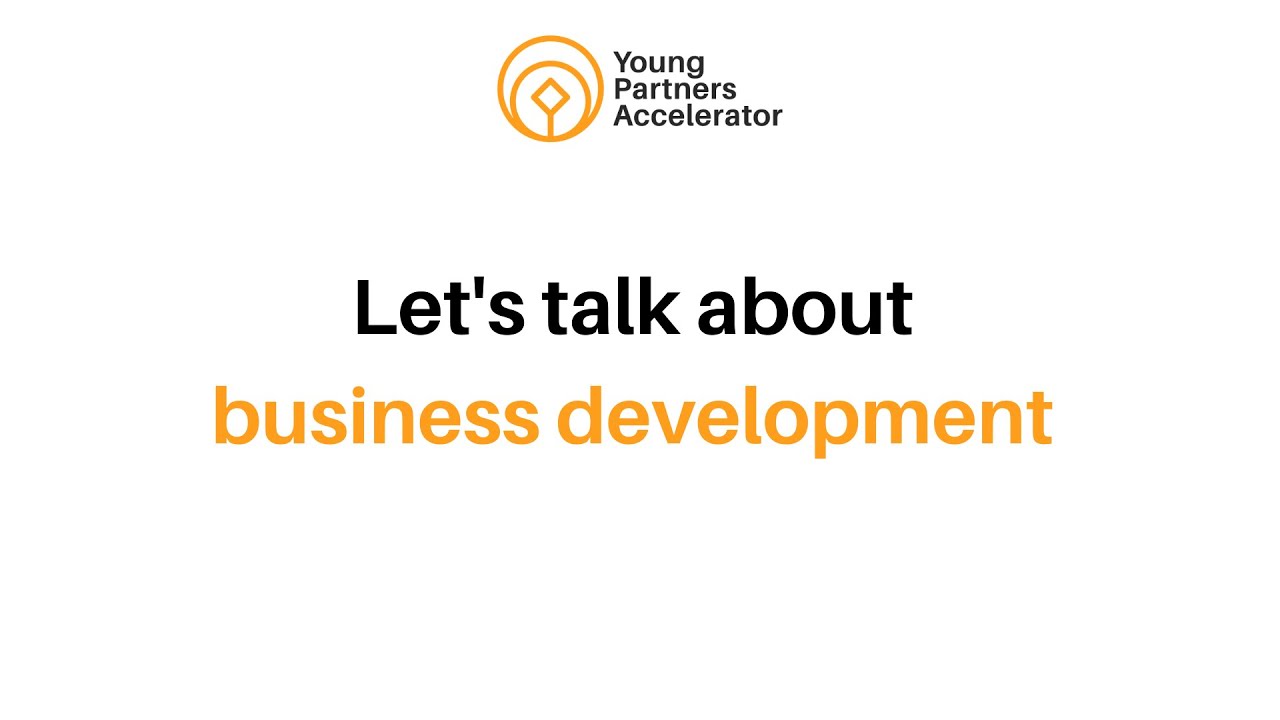 Let's talk about business development  - Mary Vandenack YPA
