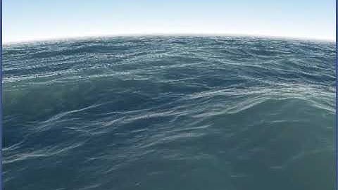 Procedural Seascape (BBC BASIC)