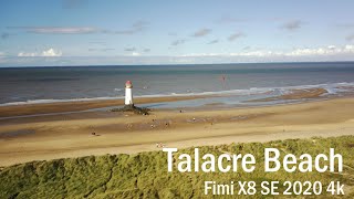 Talacre Beach 4k Drone Fimi x8 SE 2020