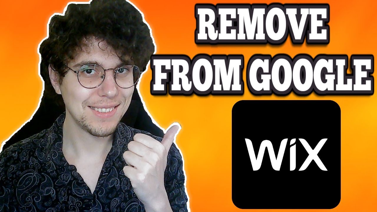 How To Remove Wix Site From Google - YouTube