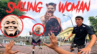 ESCAPING SMILING WOMAN 15.0 | Parkour Pov Horror Film | By B2F Viet Nam