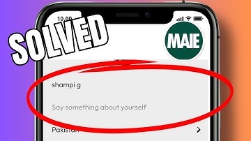 How to Add Information About Yourself on Maei App