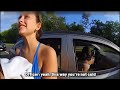 DUI, Hot Teens Realize They've Been Caught