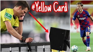 Ivan vikitic yellow card | barcelona vs leganes