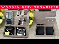 Keep your essentials organized and within reach with this stylish desk and nightstand organizer