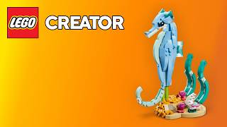 LEGO Creator 3in1 Sea Animals: Seahorse Speed Build | LEGO Creator 3in1 2026