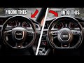 HOW TO UPGRADE THE STEERING WHEEL IN YOUR AUDI