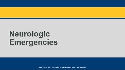 Neurologic Emergencies