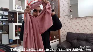 Tutorial Pashmina Instan Jasmine-Abika Hijab