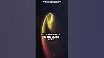 When a black hole spaghettifies you. #space #blackhole #cosmos #cosmoknowledge