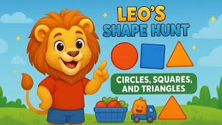 Leos Shape Hunt - Circles, Squares, And Triangles Early Math Shapes For Kids