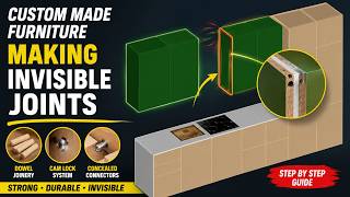 Custom Made Furniture : Part9 : Making invisible joints