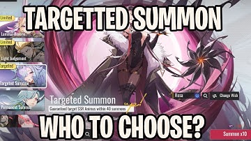 SSR SELECTOR/TARGET BANNER - Who To Choose? [Etheria: Restart]