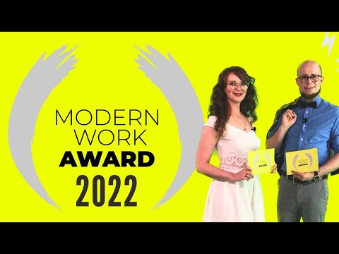 Modern Work Award 2022 ceremony - live on June 23rd 2022