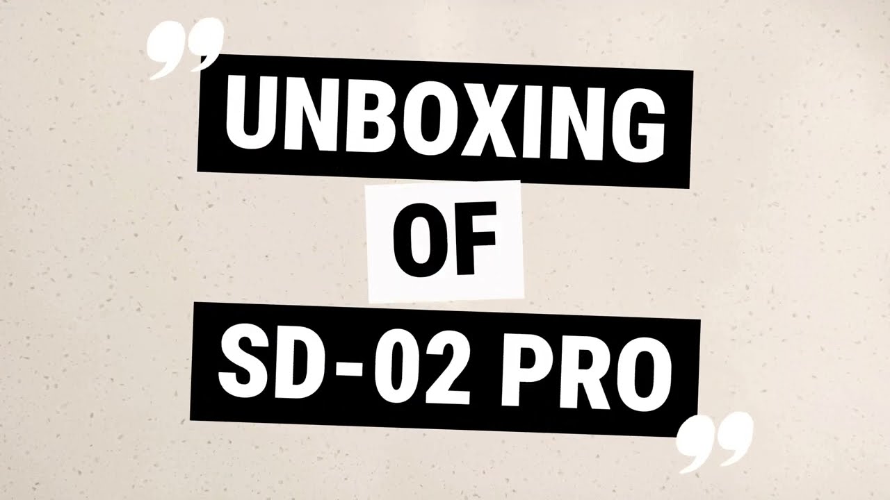 Unboxing of Stellar Drive SD-02 Pro Car Dashcam