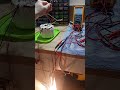 Toroidal Transformer Test After Rewinding - Xmas Lights