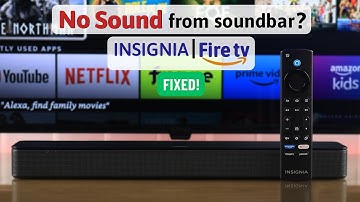 Insignia TV: No Sound From Any Soundbar! [Fix]
