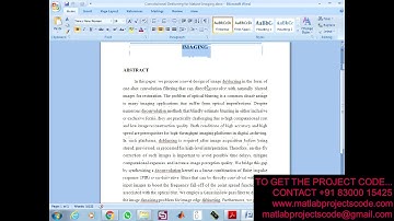 Convolutional Deblurring for Natural Imaging