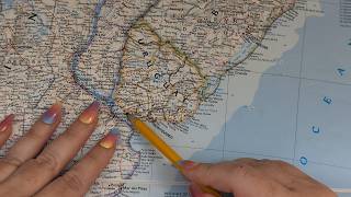 ASMR ~ Colonia, Uruguay History & Geography ~ Soft Spoken Map Tracing Google Earth screenshot 4