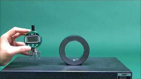 Insize 2183 Series Digital Radius Gauge Operation - Cutwel TV