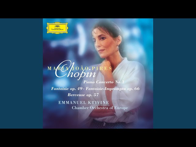 Chopin - Impromptu n°4 : Maria João Pires, piano