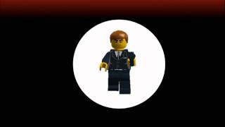 Lego James Bond Gunbarrel